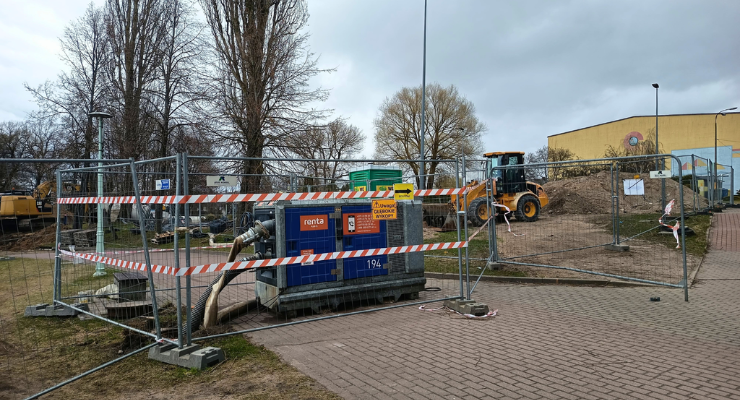 czasowe zamkniecie przejscia przy zalewie arkadia w zwiazku z pracami modernizacyjnymi