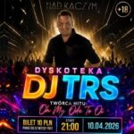 Dyskotekowy piątek nad Kaczym z DJ TRS DJ TRS za konsoletą w klubowym klimacie