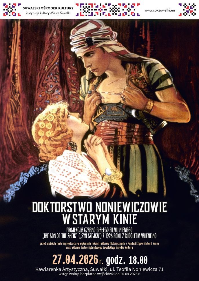 Imieniny dra Teofila Noniewicza. Doktorostwo Noniewiczowie w Starym Kinie