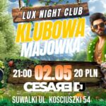 DJ Cesare w Lux Night Club podczas majówki