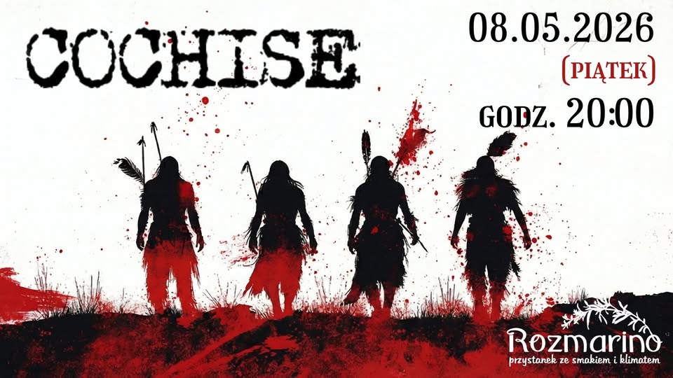 Zespół Cochise na scenie podczas koncertu.