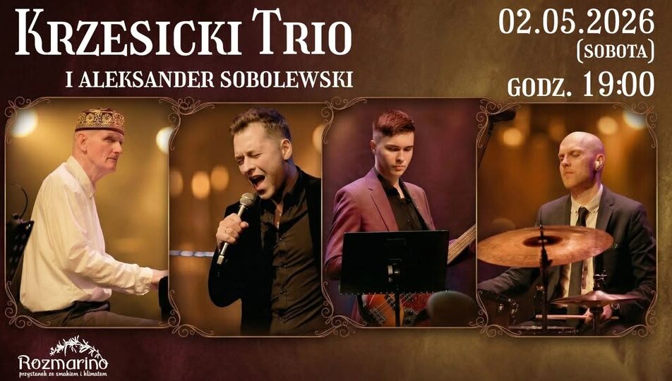 Krzesicki Trio i Aleksander Sobolewski na scenie