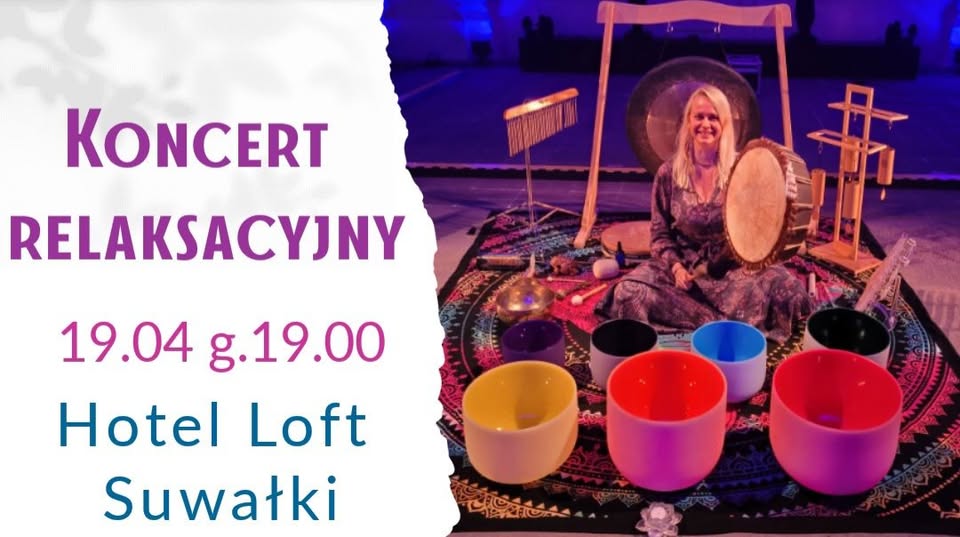 Instrumenty terapeutyczne wykorzystywane podczas koncertu relaksacyjnego