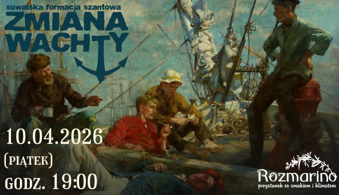 Zespół Zmiana Wachty występujący na scenie.