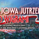 Natalia Rogucka-Górska i Michał Sowul na scenie podczas koncertu z okazji Święta Konstytucji 3 Maja