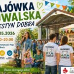 Plakat promujący Majówkę Suwalską, Festyn Dobra