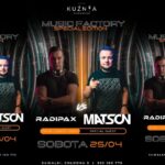 DJ Matson oraz DJ Radipax podczas występu.