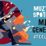 Zespół Steelbread grający na gitarach podczas koncertu.