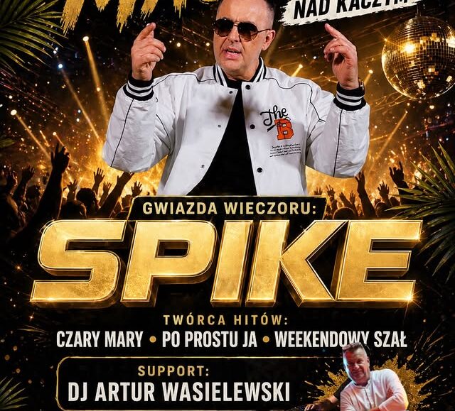DJ Artur Wasielewski podczas występu nad Kaczym