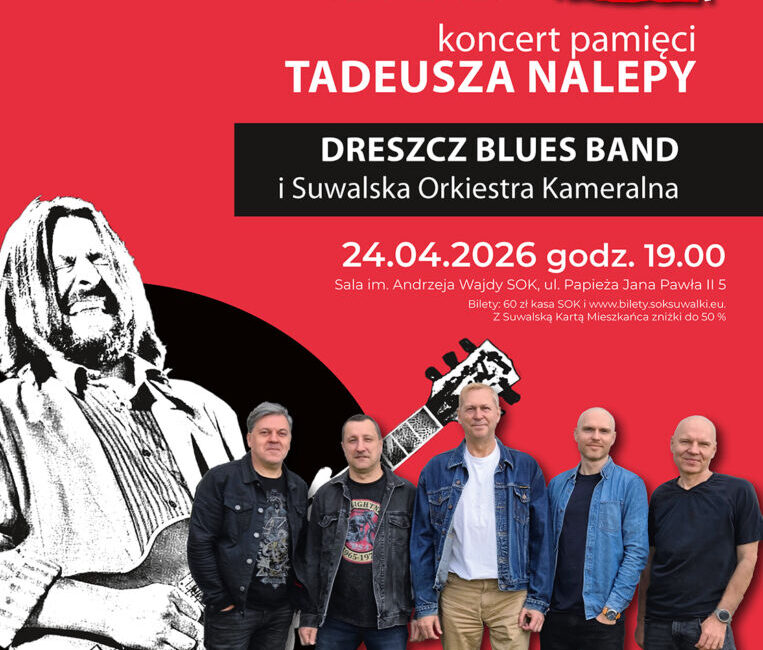 Rozgrzewka SBF w Suwałkach. Koncert pamięci Tadeusza Nalepy