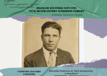Bolesław Kuczyński w cyklu Zapomniani i zapamiętani w Bibliotece Publicznej w Suwałkach