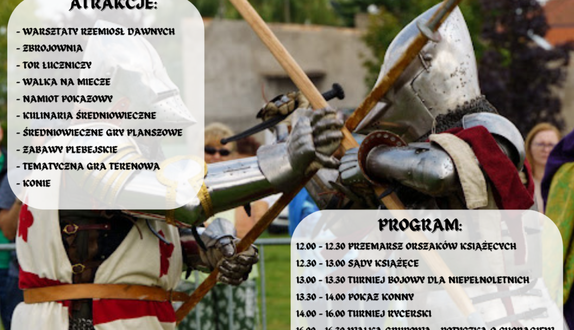 III Turniej Rycerski o Pierścień Księżnej Danuty w Suwałkach