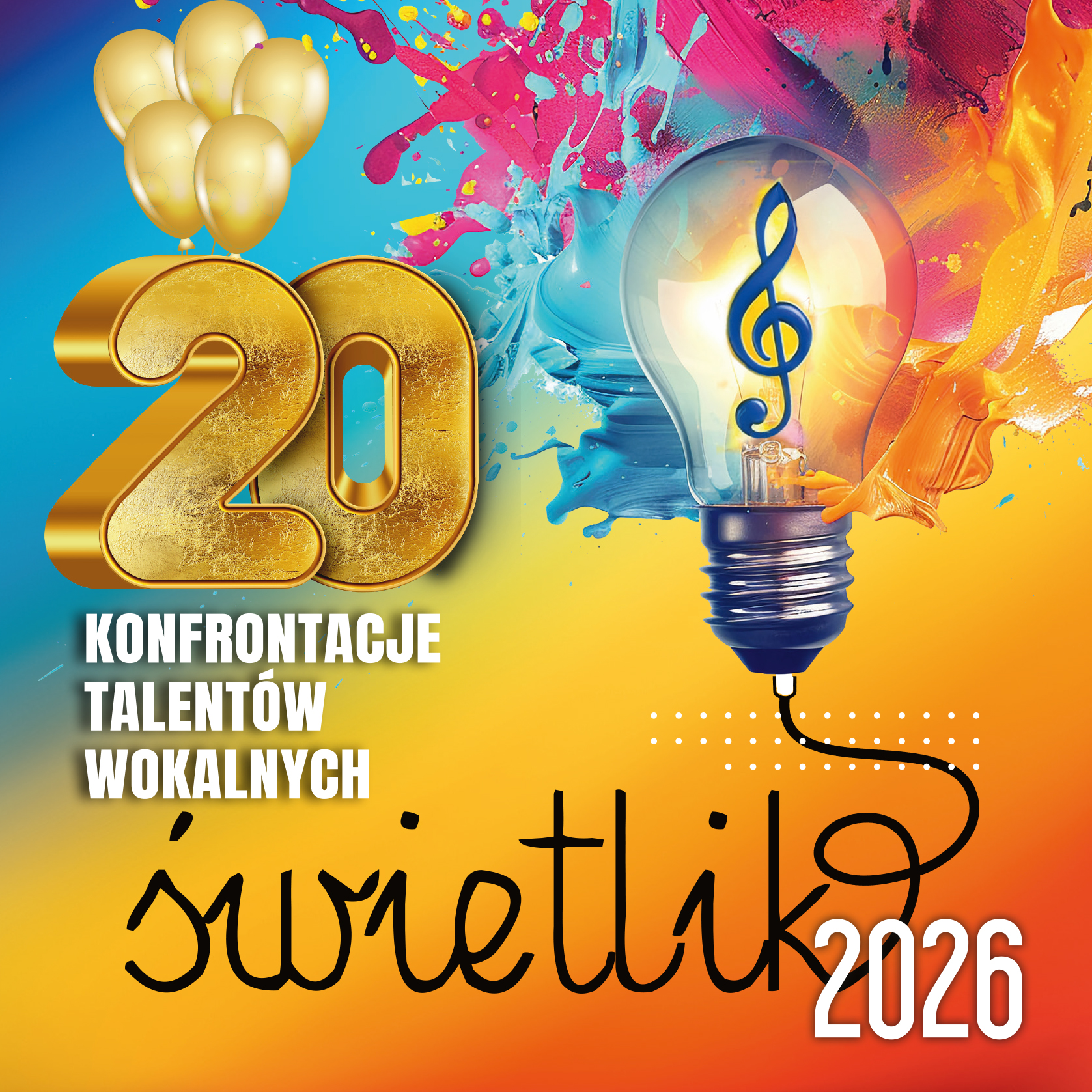 XX Konfrontacje Talentów Wokalnych Świetlik 2026 w Suwałkach XX Konfrontacje Talentów Wokalnych Świetlik 2026 w Suwałkach