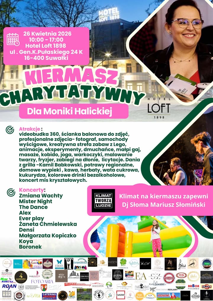 Kiermasz charytatywny dla Moniki Halickiej w Suwałkach