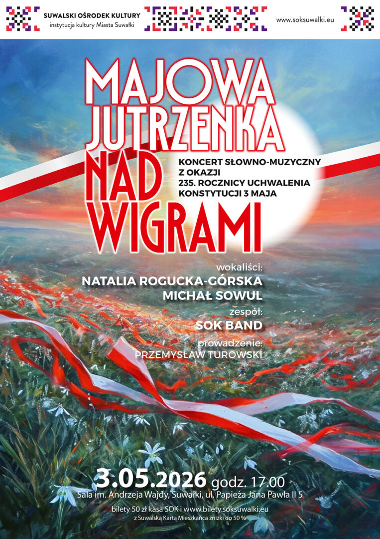 Koncert słowno muzyczny Majowa Jutrzenka nad Wigrami