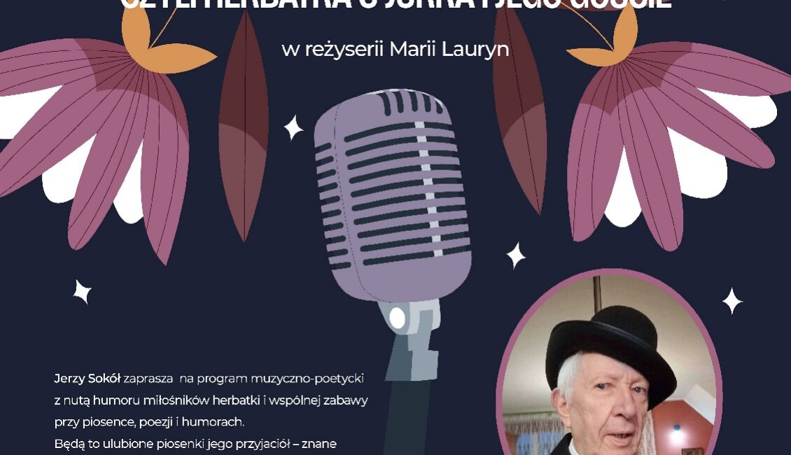 Wieczorek przy mikrofonie czyli herbatka u Jurka i jego goście