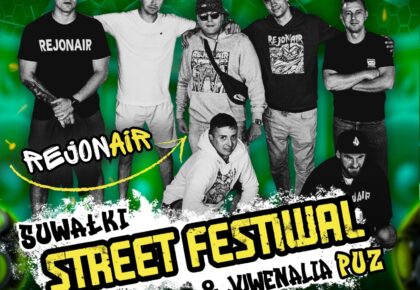 Dzika karta Suwałki Street Festiwal i Juwenalia PUZ rozstrzygnięta