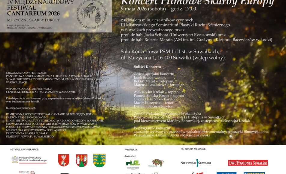 Koncert Filmowe Skarby Europy