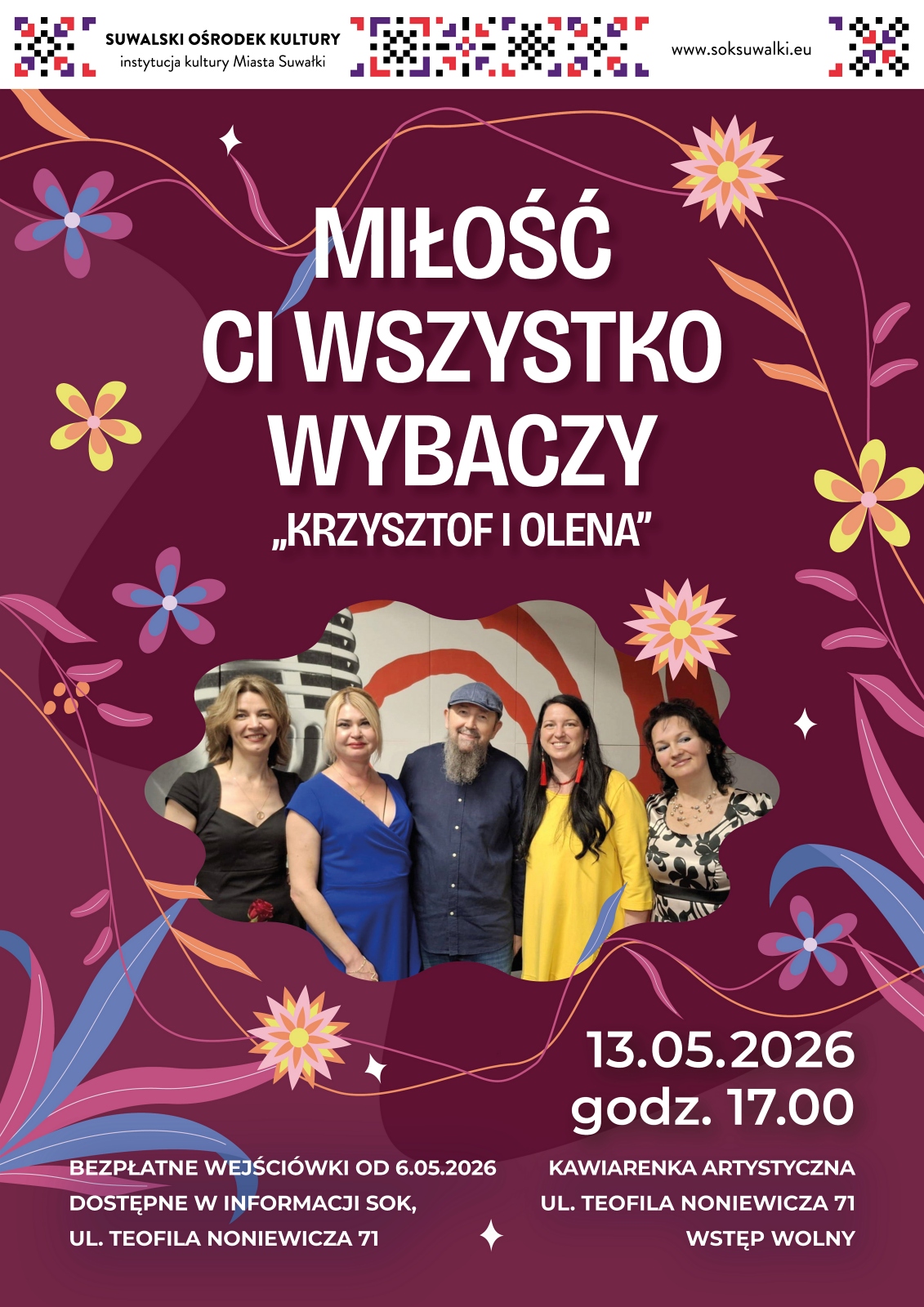 Miłość ci wszystko wybaczy. Koncert duetu Krzysztof i Olena