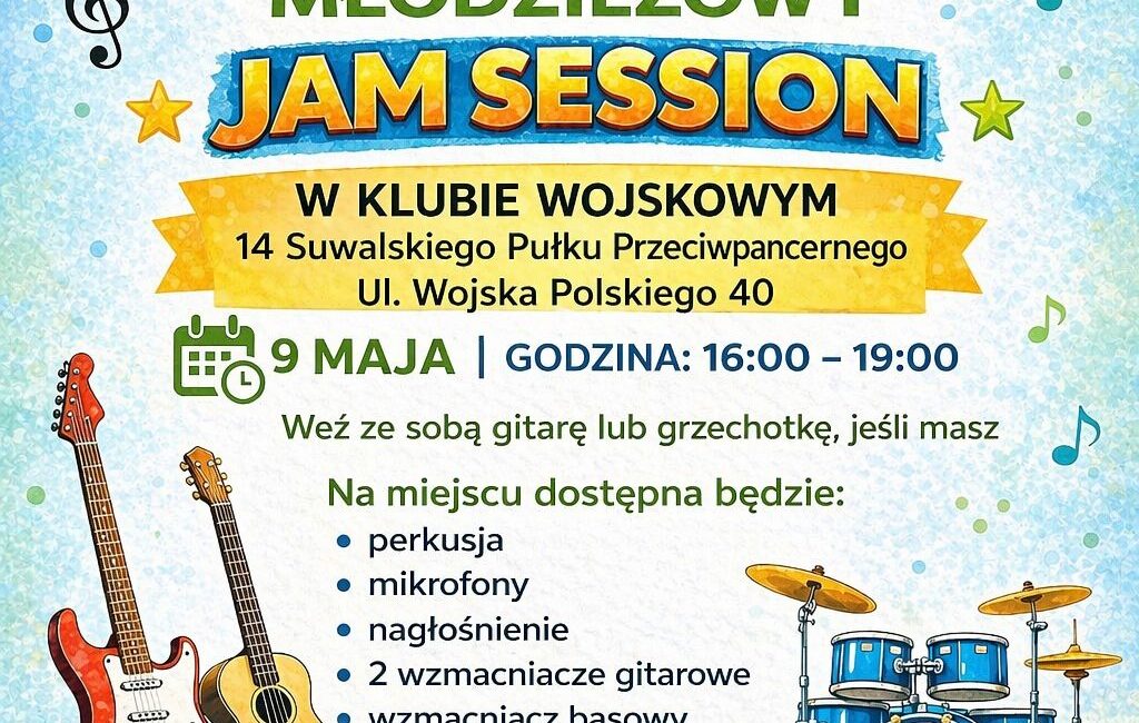 Pierwszy młodzieżowy Jam Session dla dzieci i młodzieży