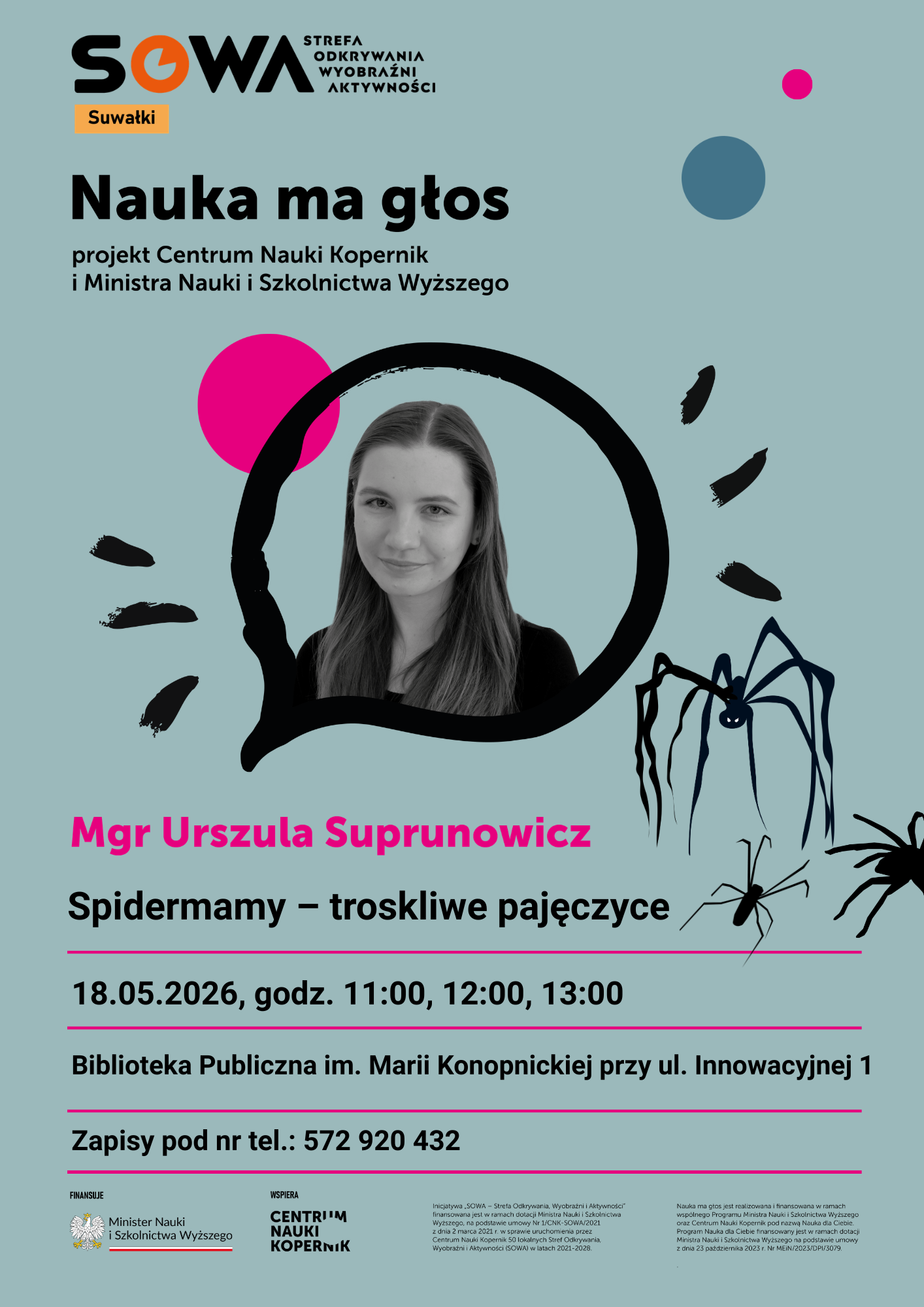 Spotkania projektu Nauka ma głos w Strefie SOWA Suwałki