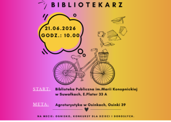 15. rajd Odjazdowy Bibliotekarz 21 czerwca 2026