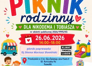 Charytatywny piknik rodzinny dla Nikodema i Tobiasza Charytatywny piknik rodzinny dla Nikodema i Tobiasza