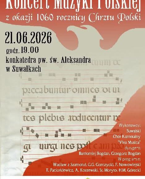 Koncert Muzyki Polskiej w Suwałkach Koncert Muzyki Polskiej w Suwałkach