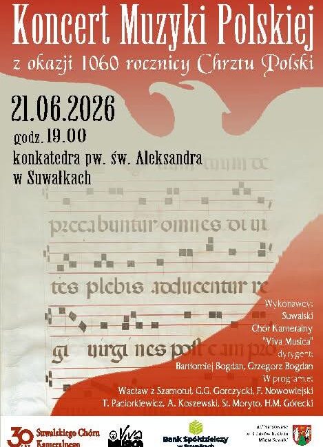 Koncert Muzyki Polskiej w Suwałkach Koncert Muzyki Polskiej w Suwałkach