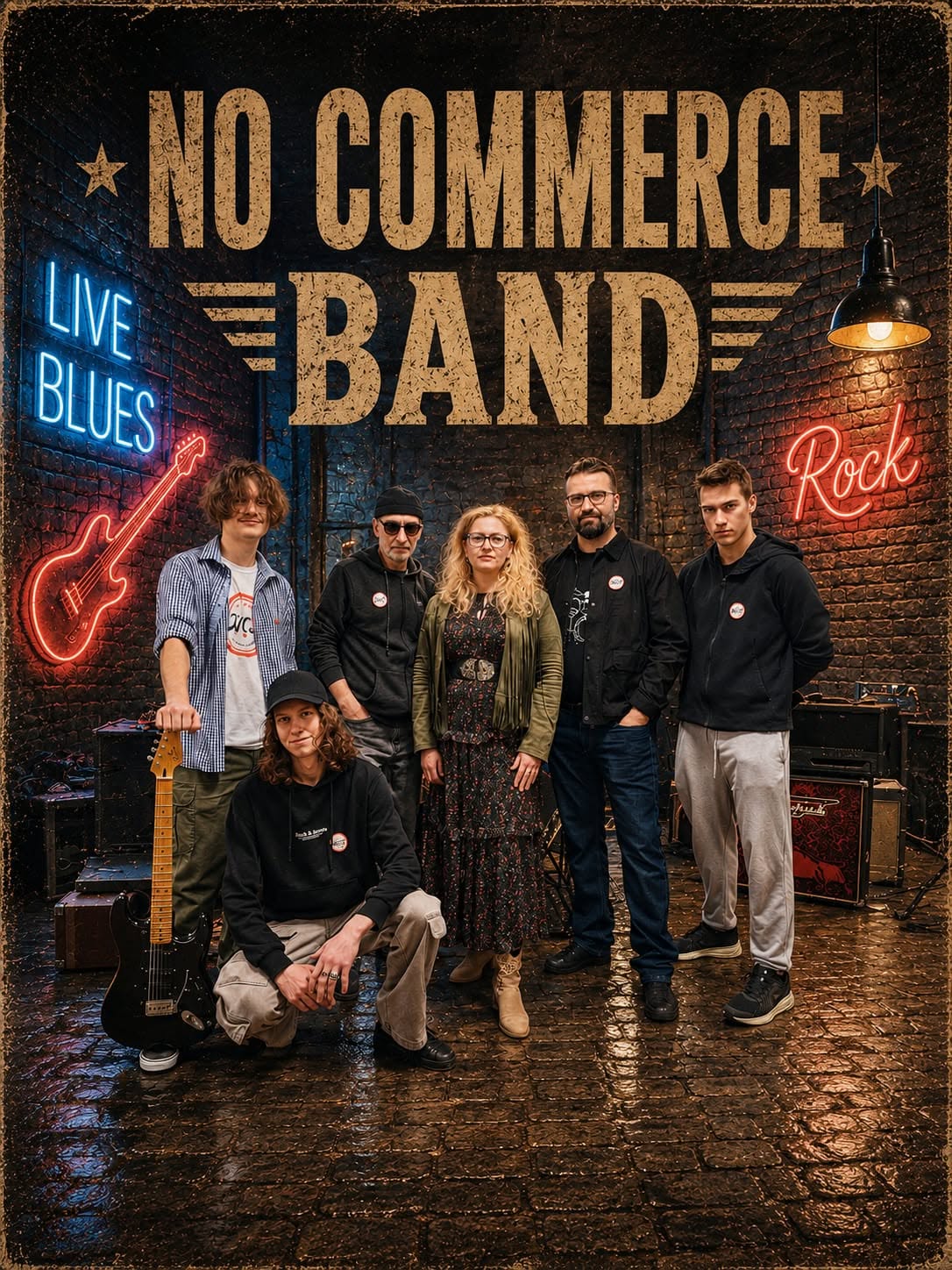 No Commerce Band na Blues na Bulwarach