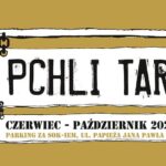 Plakat informujący o Pchlim Targu w Suwałkach 5 lipca 2026 roku