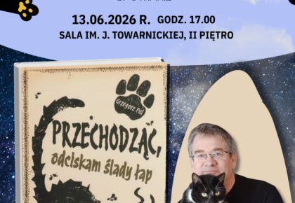 Spotkanie z Grzegorzem Pulem podczas Nocy Biblio(k)otek Spotkanie z Grzegorzem Pulem podczas Nocy Biblio(k)otek