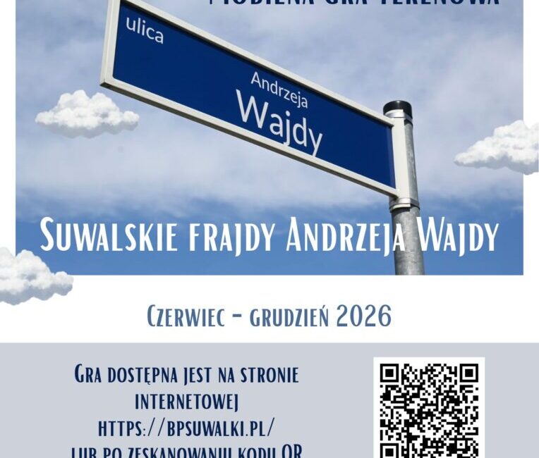 Suwalskie frajdy Andrzeja Wajdy. Mobilna gra terenowa
