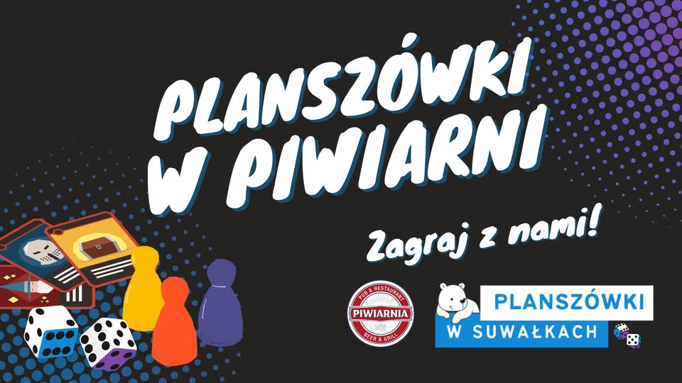 Plakat wydarzenia Wakacyjne planszówki w Piwiarni Warki