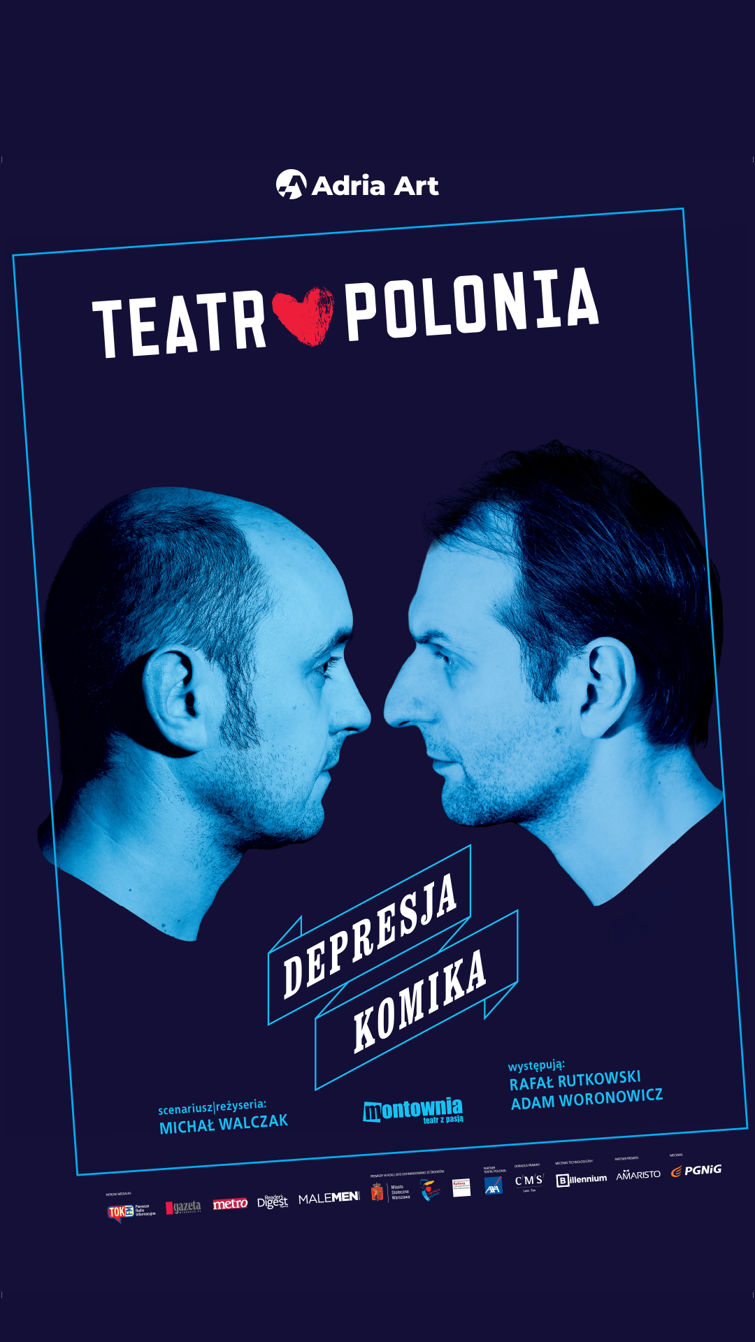 Depresja komika. Adam Woronowicz i Rafał Rutkowski Depresja komika. Adam Woronowicz i Rafał Rutkowski