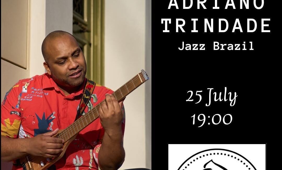 Plakat koncertu Adriano Trindade