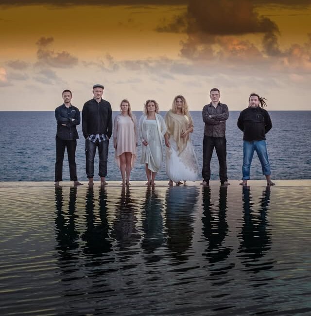 Plakat koncertu finałowego Letniej Filharmonii AUKSO PLUNSY