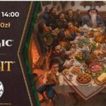 Prerelease Magic: The Gathering Hobbit Plakat wydarzenia Prerelease Magic: The Gathering Hobbit