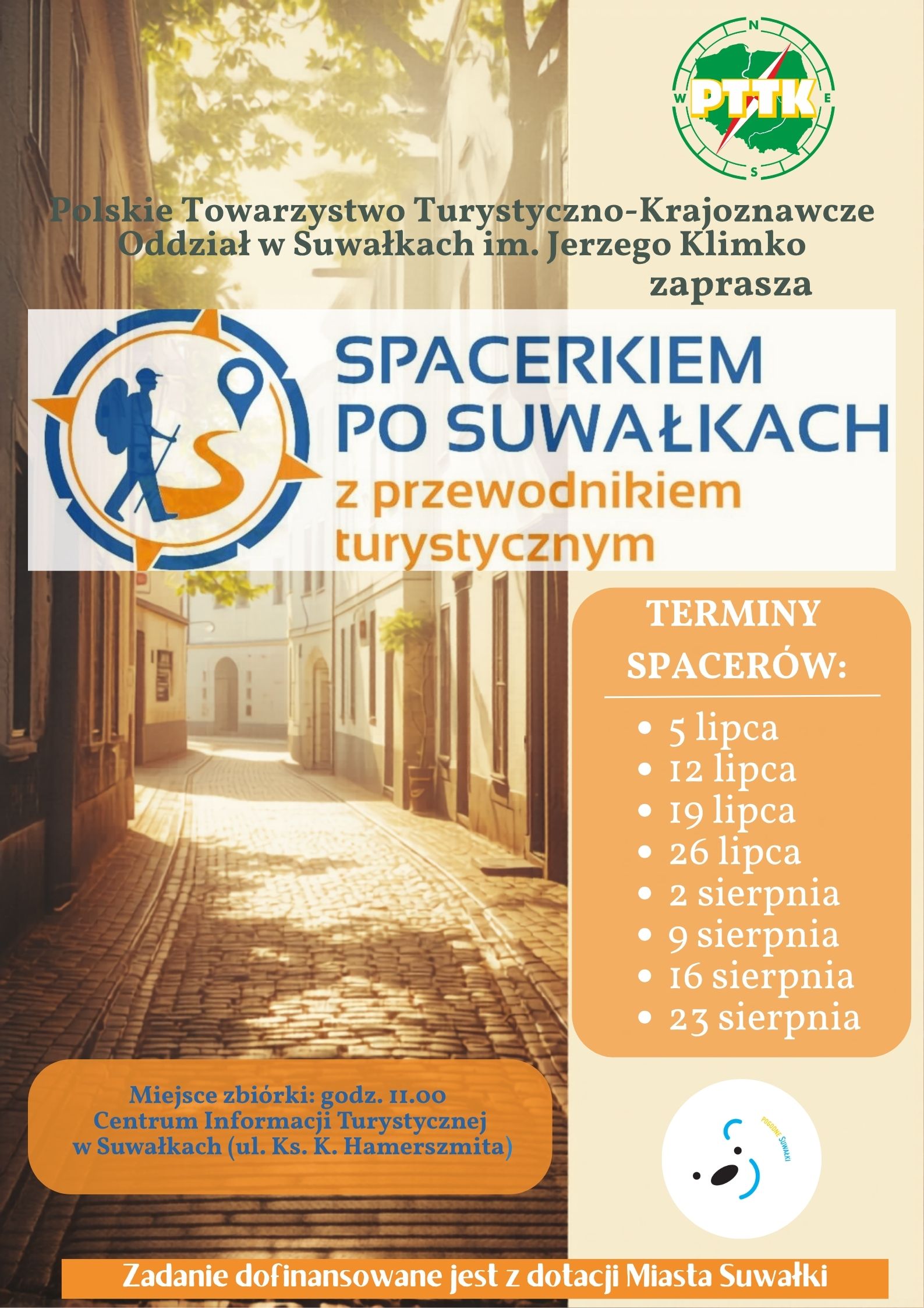 Spacerkiem po Suwałkach z przewodnikiem turystycznym Spacerkiem po Suwałkach z przewodnikiem turystycznym