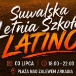 Plakat Suwalskiej Letniej Szkoły Latino