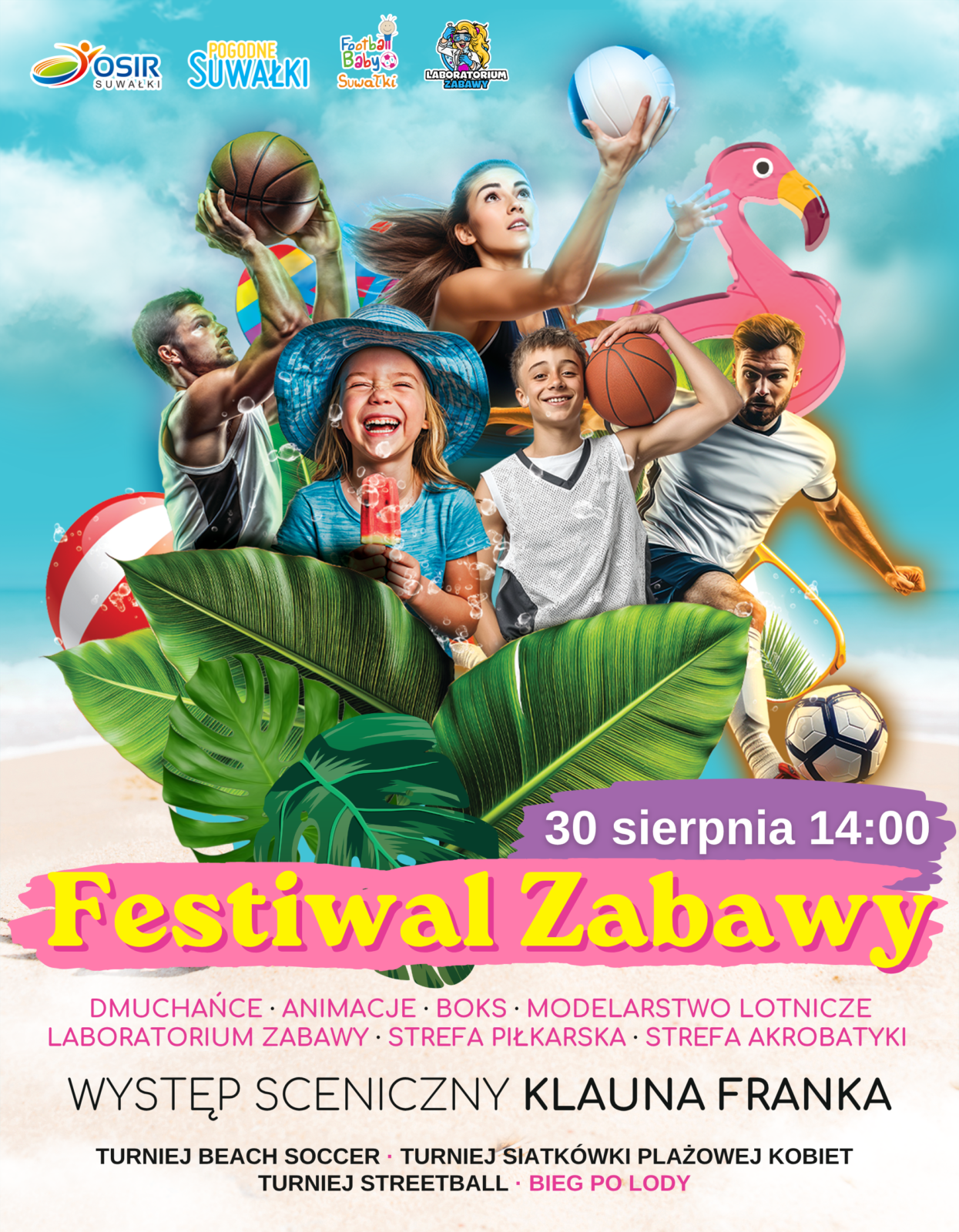 Festiwal Zabawy wraca do Suwałk 30 sierpnia