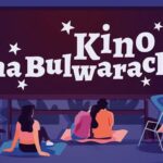 Plakat wydarzenia Letnie Kino na Bulwarach z pokazem filmu Drive My Car