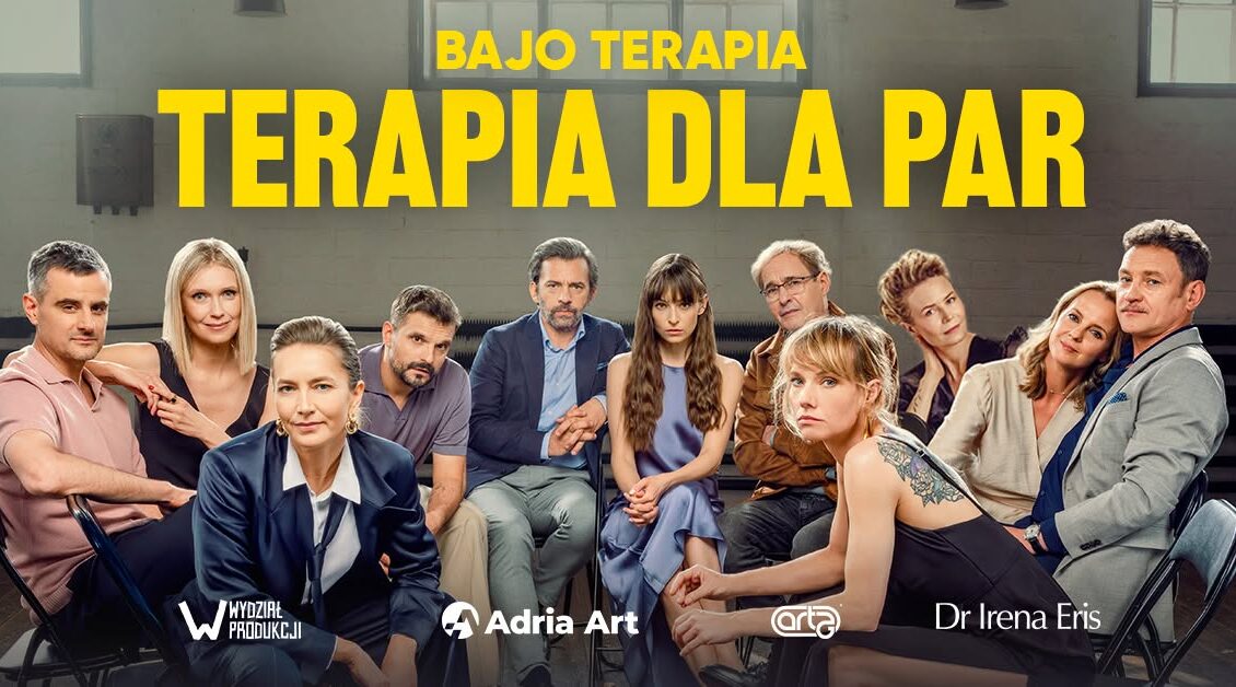 Terapia dla par w Suwałkach Plakat spektaklu „Terapia dla par”