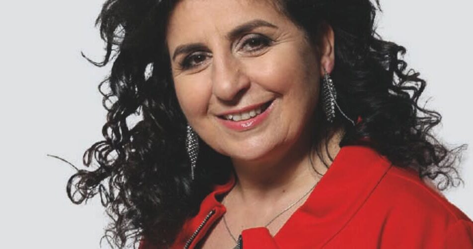 Plakat koncertu Eleni z okazji jubileuszu 50-lecia