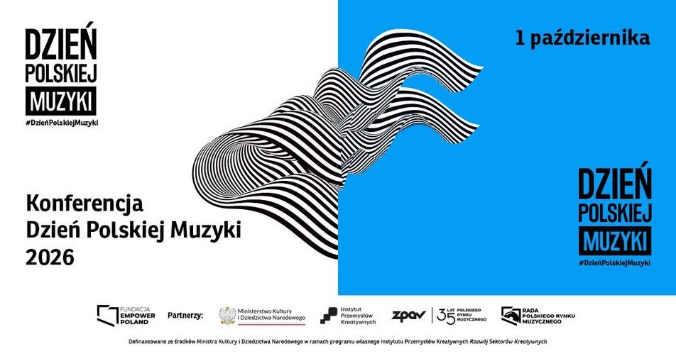 Plakat wydarzenia Konferencja Dzień Polskiej Muzyki 2026