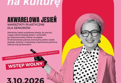 Warsztaty plastyczne dla seniorów w Galerii Sztuki Stara Łaźnia
