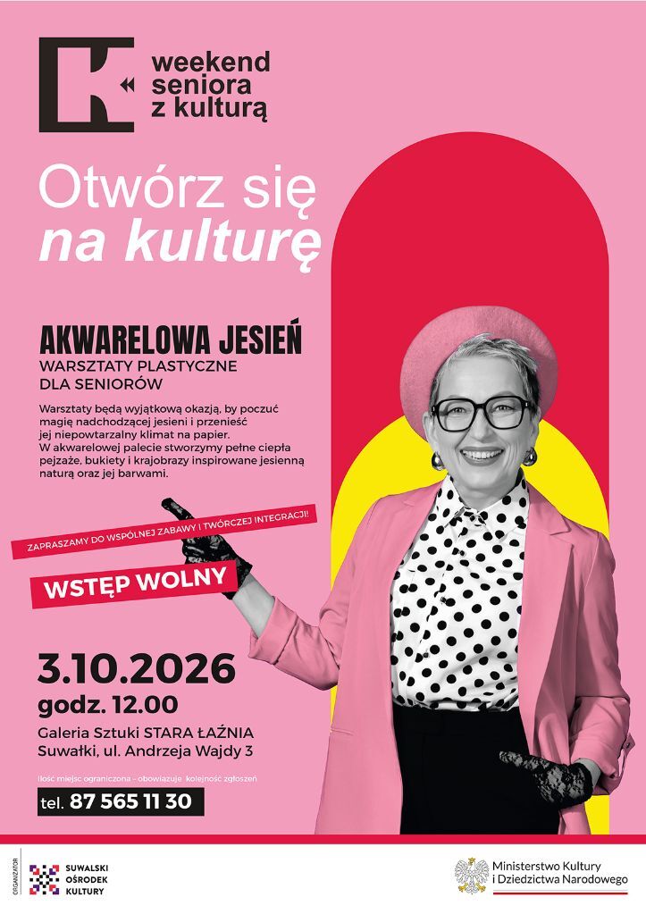 Warsztaty plastyczne dla seniorów w Galerii Sztuki Stara Łaźnia