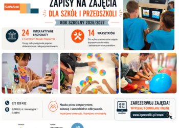 Zajęcia edukacyjne dla szkół i przedszkoli w SOWA Suwałki