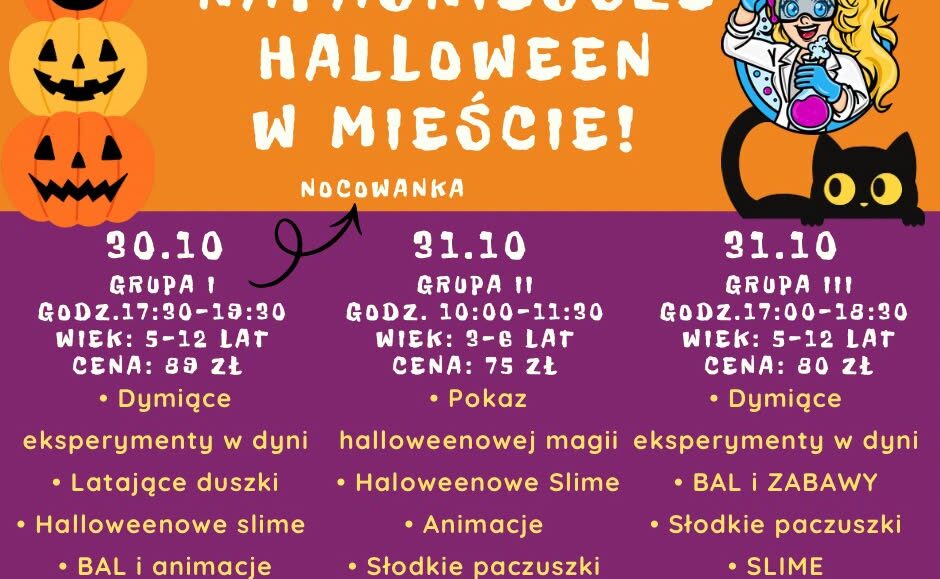 Dynia Party / Halloween, warsztaty dla dzieci