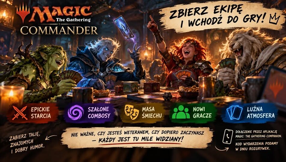 Piątkowe rozgrywki Commander w Kartonadzie